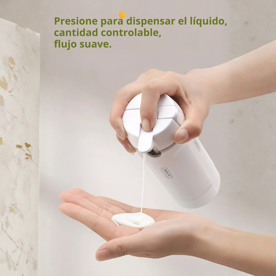 Dispensador 4 em 1 – Viaje sem fugas ou confusão